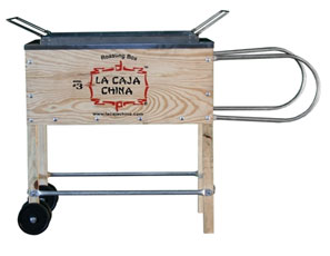 a Caja China™ Box Roasters & Rotisserie